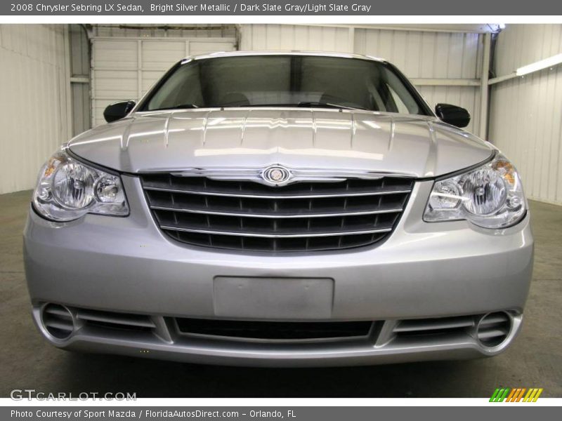 Bright Silver Metallic / Dark Slate Gray/Light Slate Gray 2008 Chrysler Sebring LX Sedan