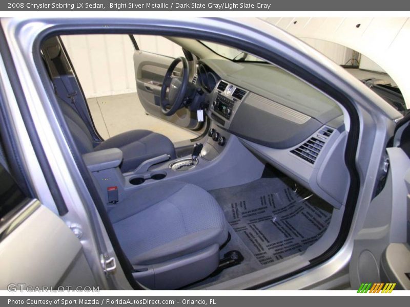 Bright Silver Metallic / Dark Slate Gray/Light Slate Gray 2008 Chrysler Sebring LX Sedan