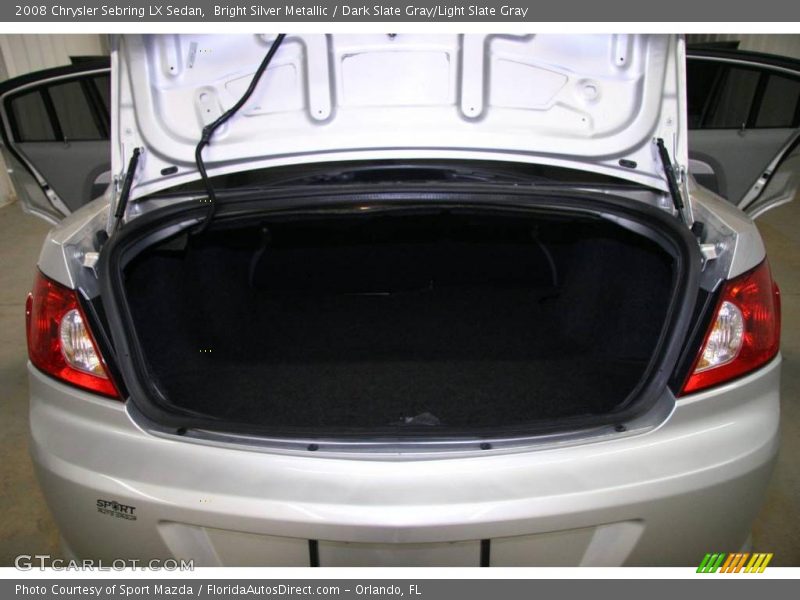 Bright Silver Metallic / Dark Slate Gray/Light Slate Gray 2008 Chrysler Sebring LX Sedan