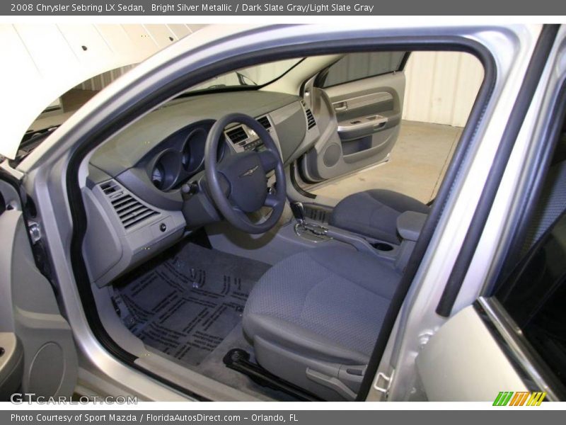 Bright Silver Metallic / Dark Slate Gray/Light Slate Gray 2008 Chrysler Sebring LX Sedan