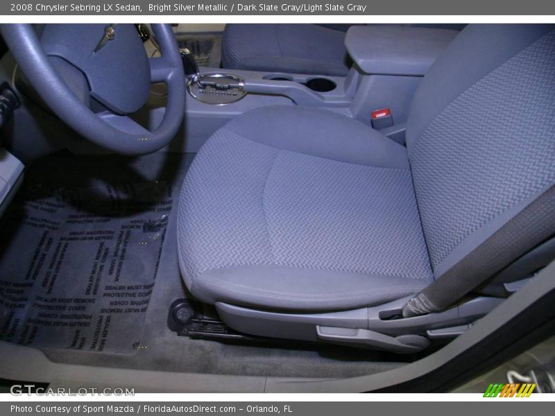 Bright Silver Metallic / Dark Slate Gray/Light Slate Gray 2008 Chrysler Sebring LX Sedan