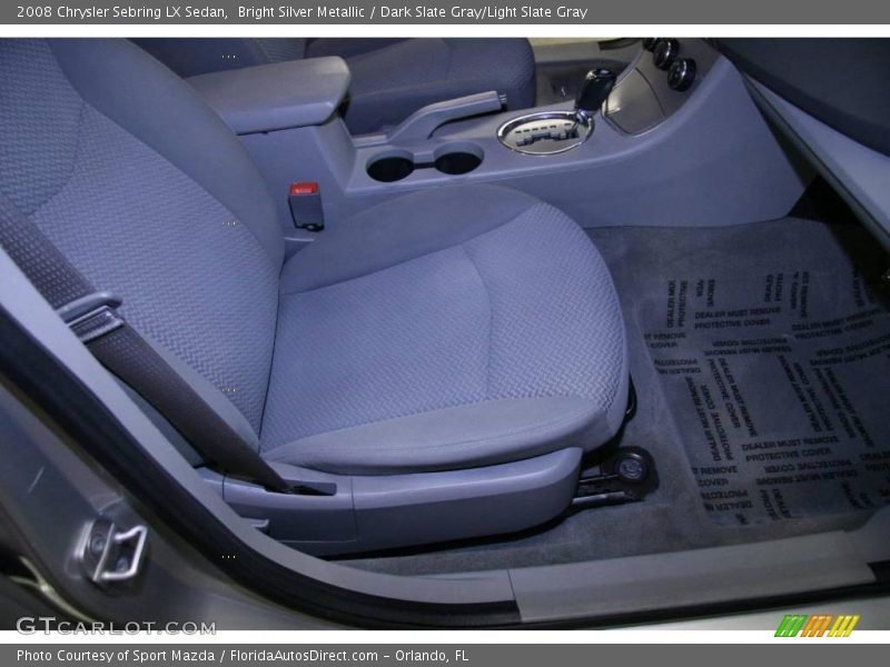 Bright Silver Metallic / Dark Slate Gray/Light Slate Gray 2008 Chrysler Sebring LX Sedan