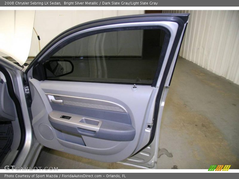 Bright Silver Metallic / Dark Slate Gray/Light Slate Gray 2008 Chrysler Sebring LX Sedan