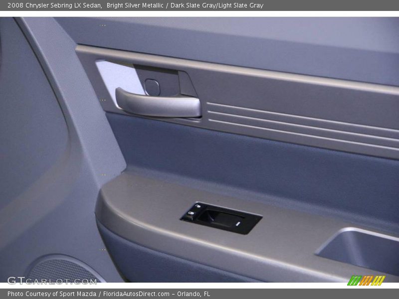 Bright Silver Metallic / Dark Slate Gray/Light Slate Gray 2008 Chrysler Sebring LX Sedan