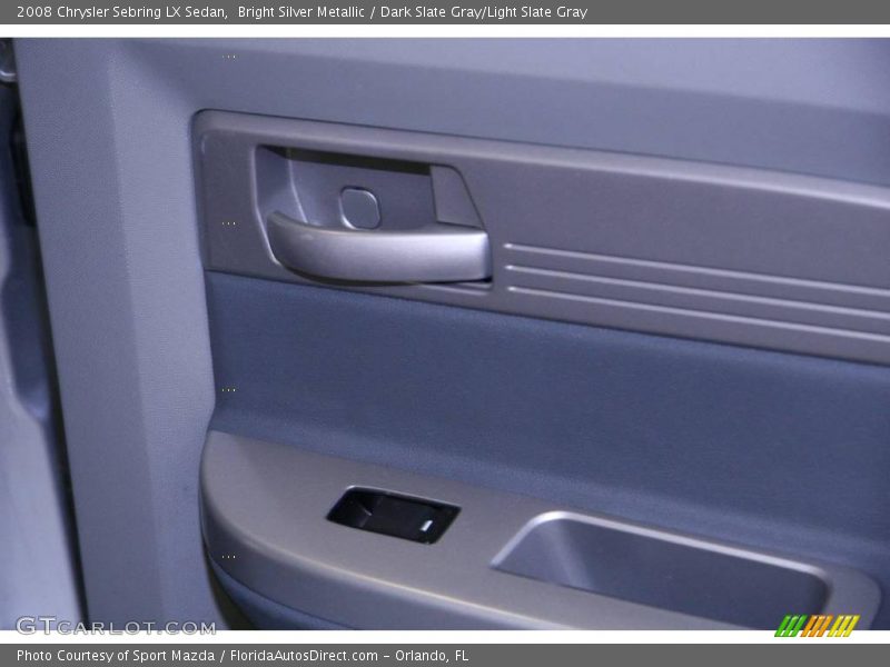 Bright Silver Metallic / Dark Slate Gray/Light Slate Gray 2008 Chrysler Sebring LX Sedan