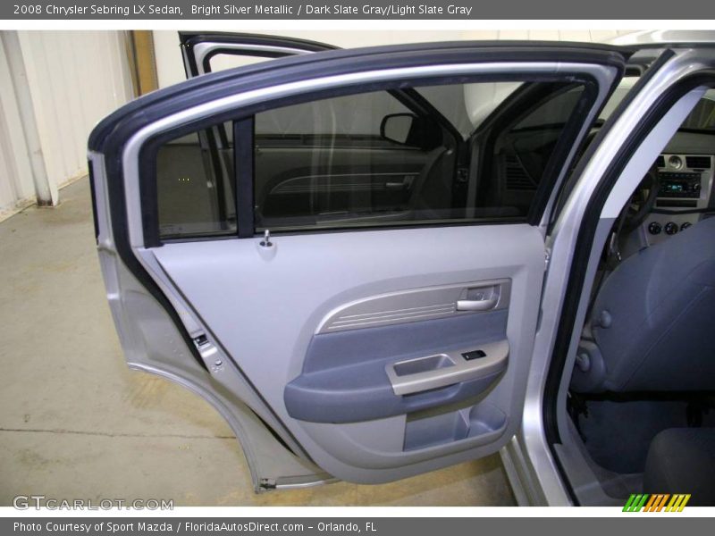 Bright Silver Metallic / Dark Slate Gray/Light Slate Gray 2008 Chrysler Sebring LX Sedan
