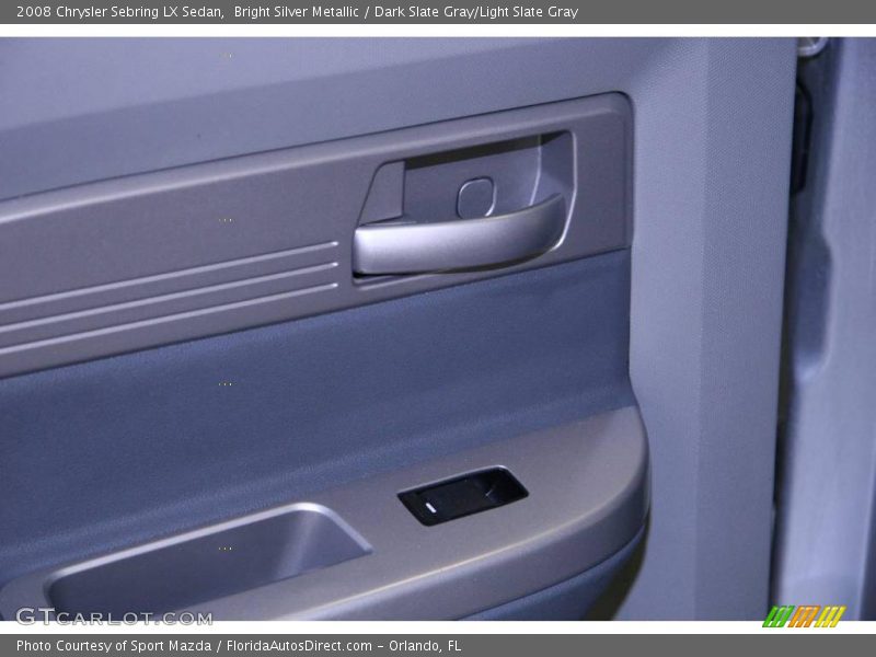 Bright Silver Metallic / Dark Slate Gray/Light Slate Gray 2008 Chrysler Sebring LX Sedan
