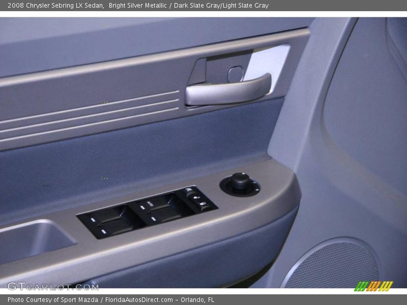 Bright Silver Metallic / Dark Slate Gray/Light Slate Gray 2008 Chrysler Sebring LX Sedan