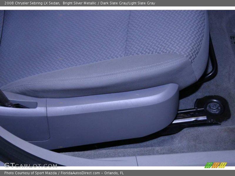 Bright Silver Metallic / Dark Slate Gray/Light Slate Gray 2008 Chrysler Sebring LX Sedan