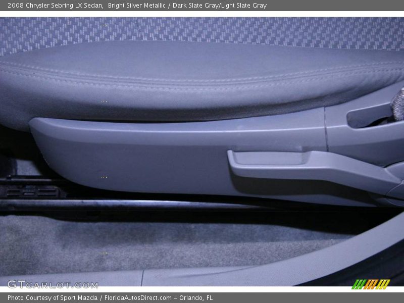 Bright Silver Metallic / Dark Slate Gray/Light Slate Gray 2008 Chrysler Sebring LX Sedan