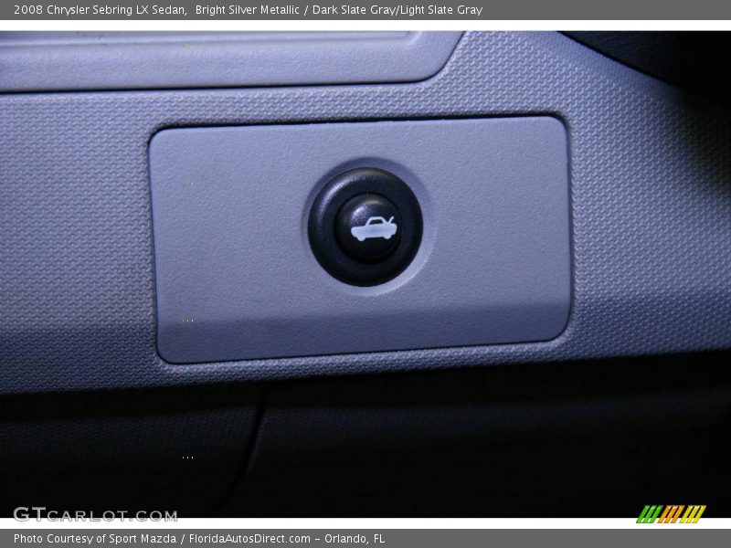 Bright Silver Metallic / Dark Slate Gray/Light Slate Gray 2008 Chrysler Sebring LX Sedan