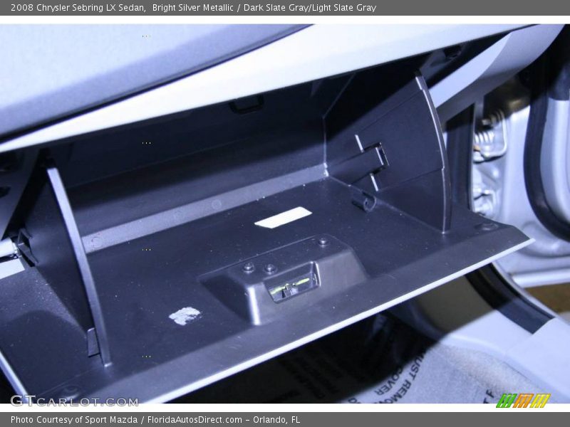 Bright Silver Metallic / Dark Slate Gray/Light Slate Gray 2008 Chrysler Sebring LX Sedan