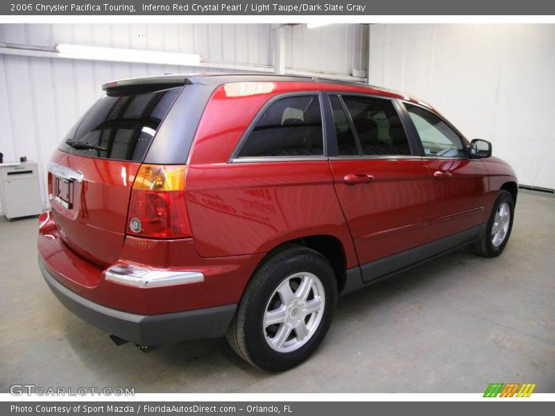 Inferno Red Crystal Pearl / Light Taupe/Dark Slate Gray 2006 Chrysler Pacifica Touring