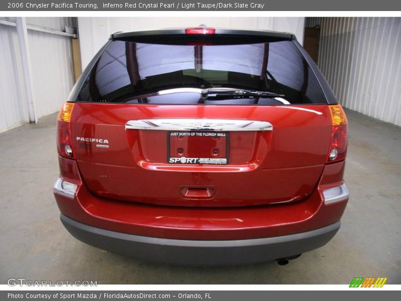 Inferno Red Crystal Pearl / Light Taupe/Dark Slate Gray 2006 Chrysler Pacifica Touring