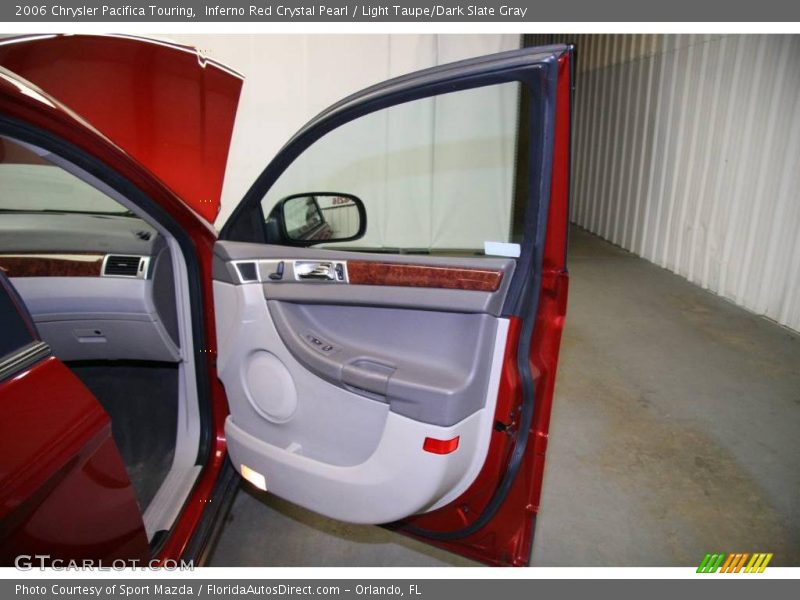 Inferno Red Crystal Pearl / Light Taupe/Dark Slate Gray 2006 Chrysler Pacifica Touring
