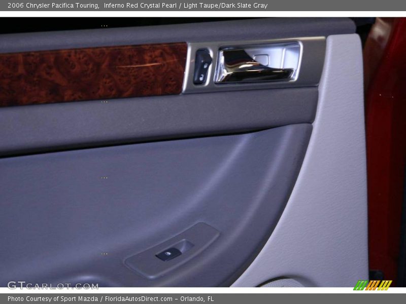 Inferno Red Crystal Pearl / Light Taupe/Dark Slate Gray 2006 Chrysler Pacifica Touring