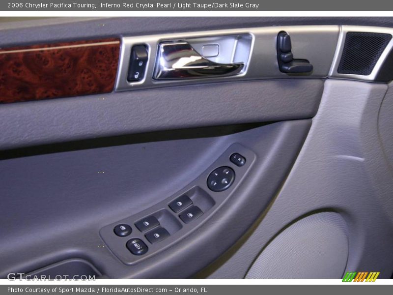Inferno Red Crystal Pearl / Light Taupe/Dark Slate Gray 2006 Chrysler Pacifica Touring