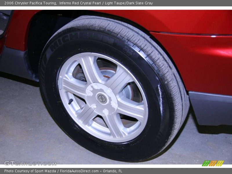 Inferno Red Crystal Pearl / Light Taupe/Dark Slate Gray 2006 Chrysler Pacifica Touring