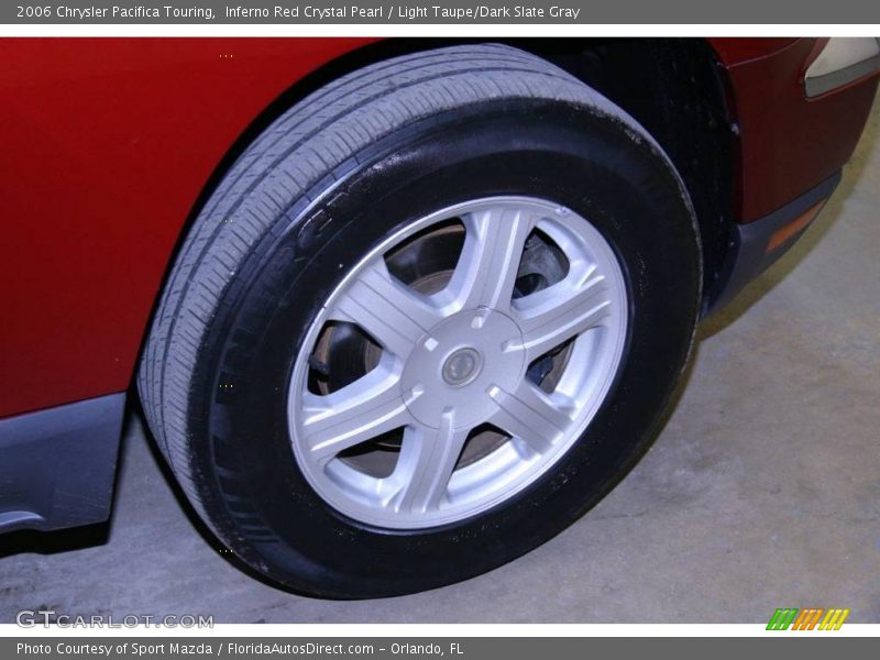 Inferno Red Crystal Pearl / Light Taupe/Dark Slate Gray 2006 Chrysler Pacifica Touring