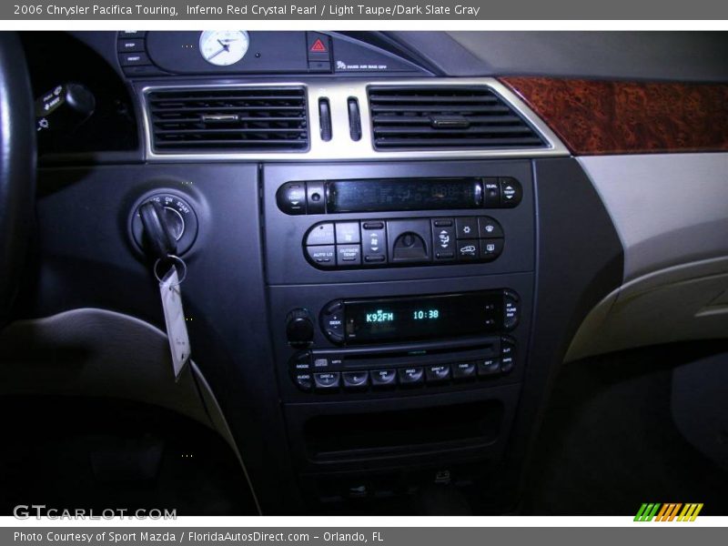 Inferno Red Crystal Pearl / Light Taupe/Dark Slate Gray 2006 Chrysler Pacifica Touring