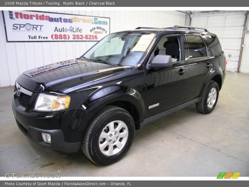 Mystic Black / Charcoal Black 2008 Mazda Tribute i Touring