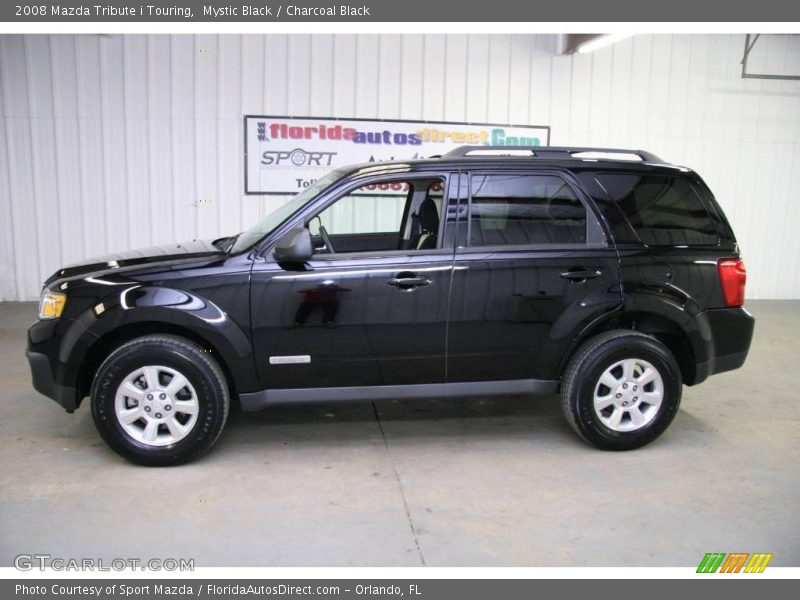 Mystic Black / Charcoal Black 2008 Mazda Tribute i Touring