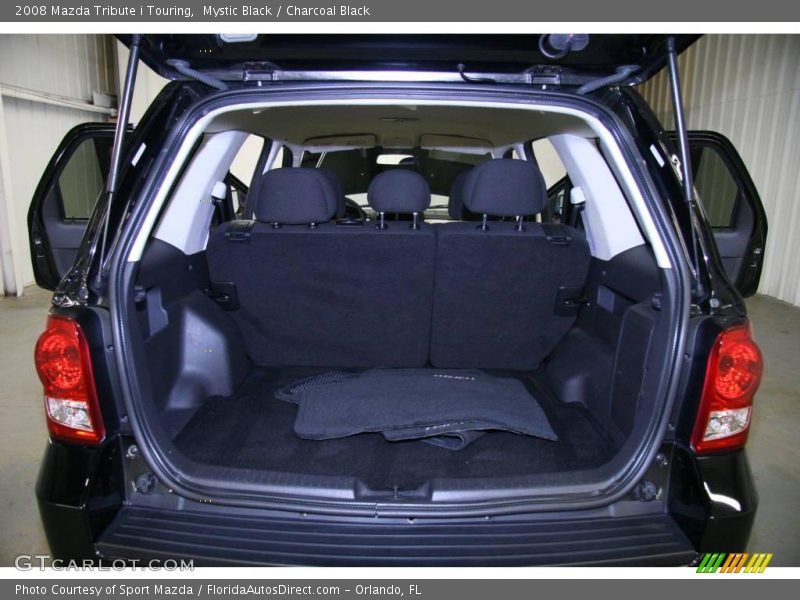 Mystic Black / Charcoal Black 2008 Mazda Tribute i Touring