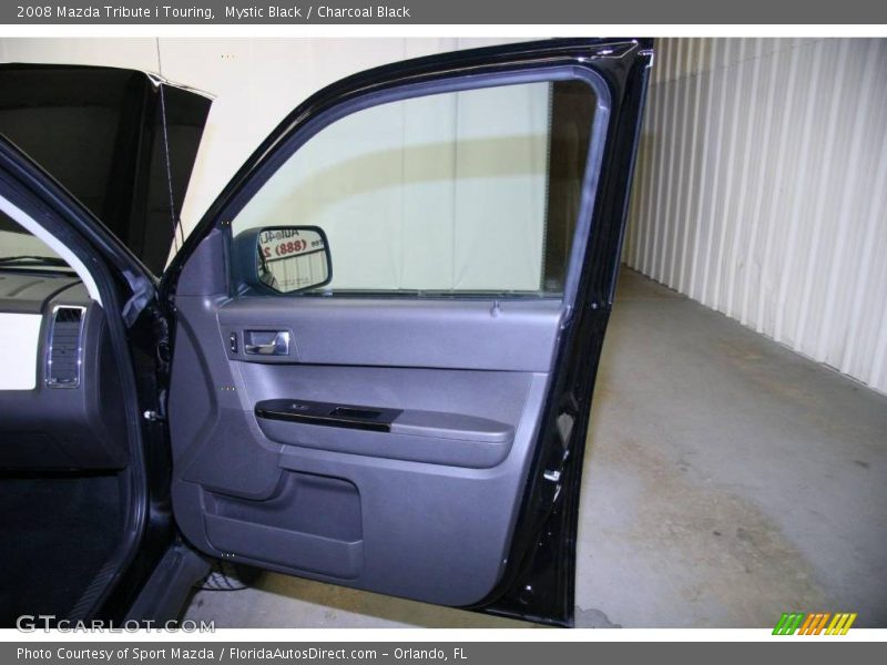 Mystic Black / Charcoal Black 2008 Mazda Tribute i Touring