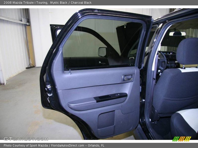 Mystic Black / Charcoal Black 2008 Mazda Tribute i Touring