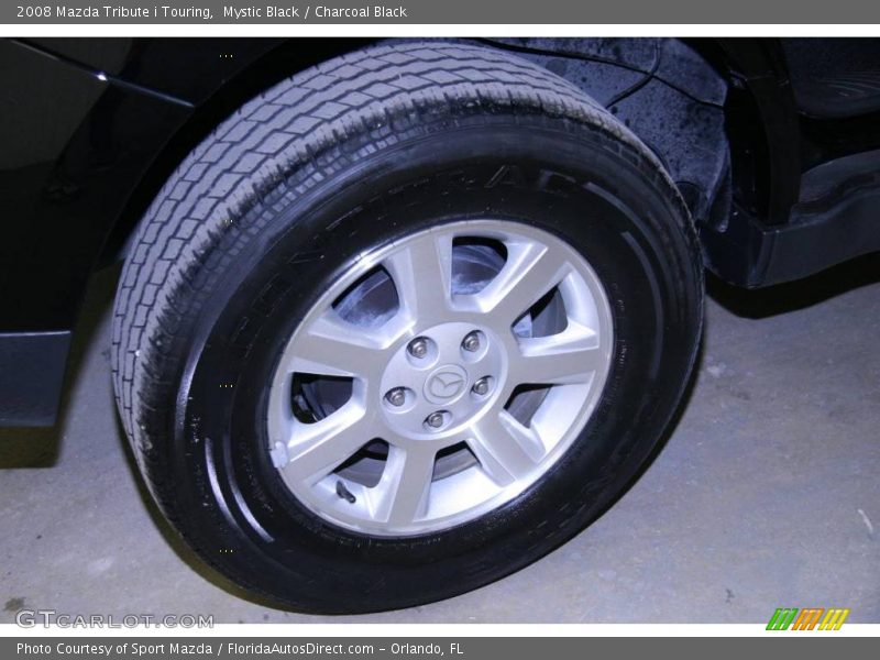 Mystic Black / Charcoal Black 2008 Mazda Tribute i Touring
