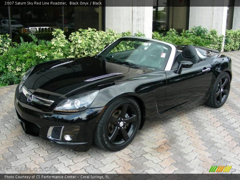 Black Onyx / Black 2007 Saturn Sky Red Line Roadster