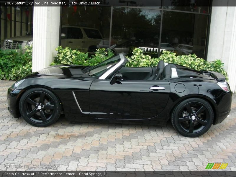 Black Onyx / Black 2007 Saturn Sky Red Line Roadster
