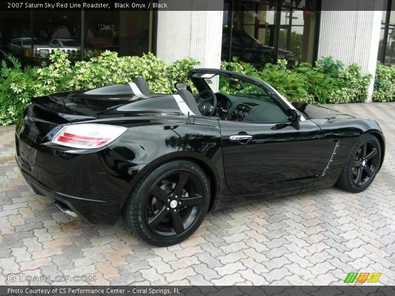 Black Onyx / Black 2007 Saturn Sky Red Line Roadster