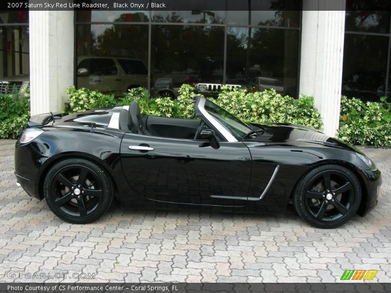 Black Onyx / Black 2007 Saturn Sky Red Line Roadster