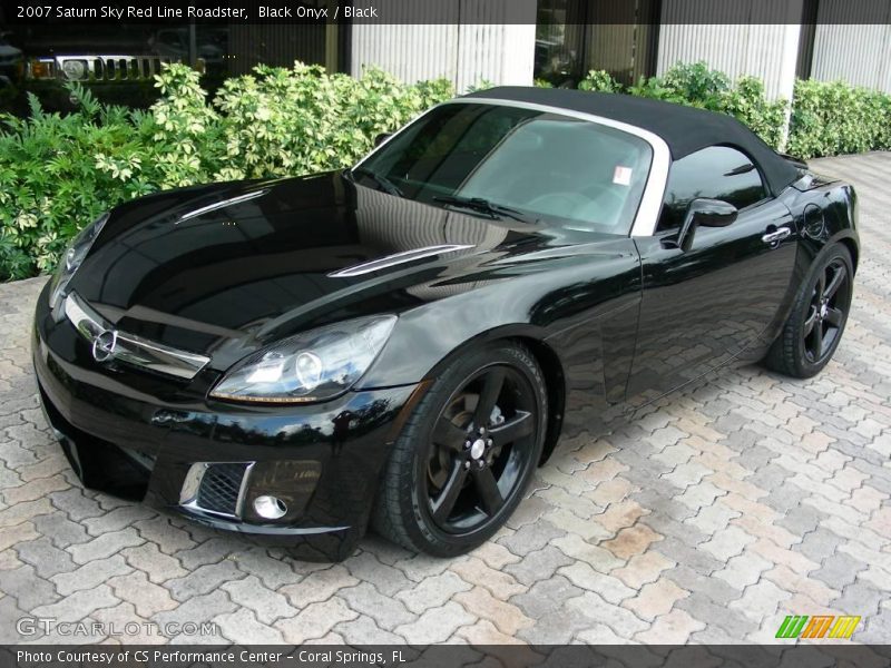 Black Onyx / Black 2007 Saturn Sky Red Line Roadster