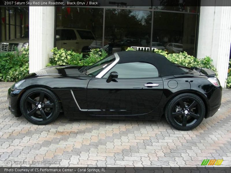 Black Onyx / Black 2007 Saturn Sky Red Line Roadster