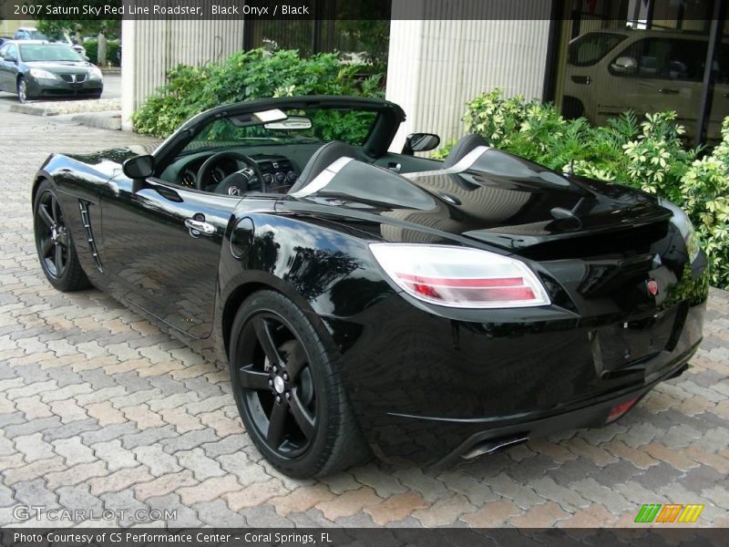 Black Onyx / Black 2007 Saturn Sky Red Line Roadster