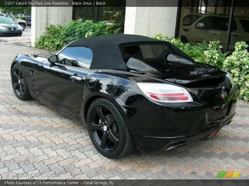 Black Onyx / Black 2007 Saturn Sky Red Line Roadster