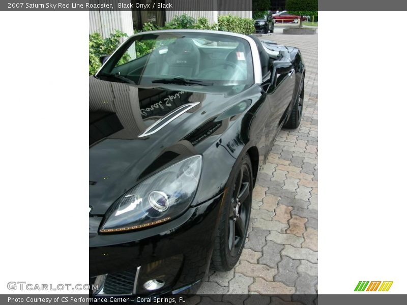 Black Onyx / Black 2007 Saturn Sky Red Line Roadster