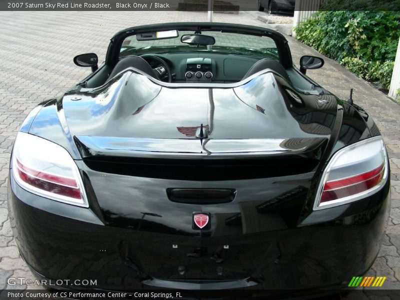 Black Onyx / Black 2007 Saturn Sky Red Line Roadster