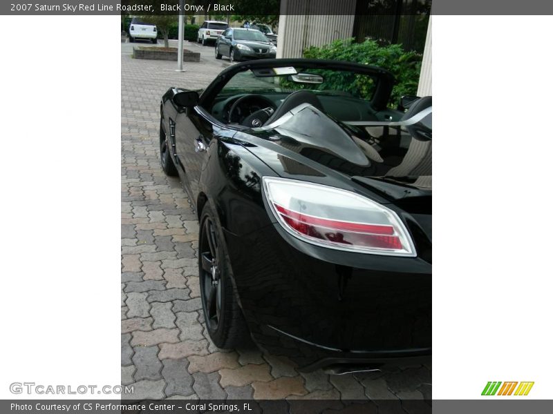 Black Onyx / Black 2007 Saturn Sky Red Line Roadster