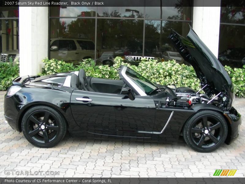 Black Onyx / Black 2007 Saturn Sky Red Line Roadster