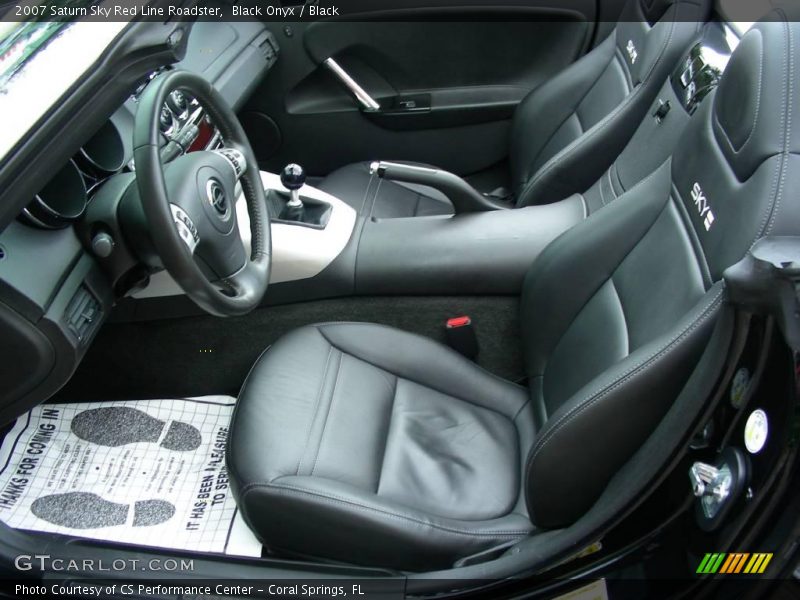 Black Onyx / Black 2007 Saturn Sky Red Line Roadster