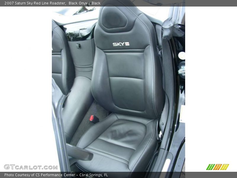 Black Onyx / Black 2007 Saturn Sky Red Line Roadster