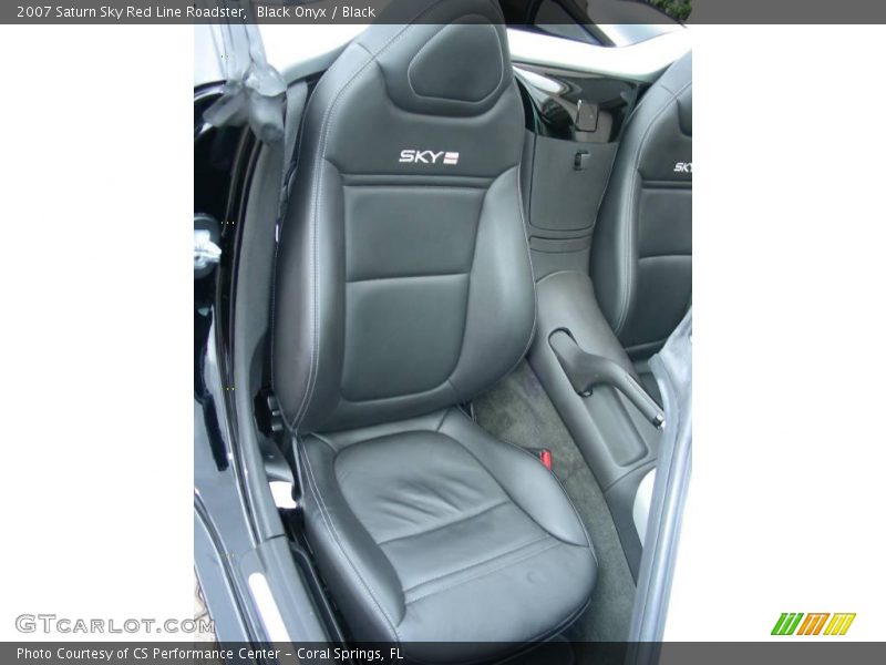 Black Onyx / Black 2007 Saturn Sky Red Line Roadster