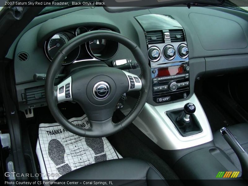 Black Onyx / Black 2007 Saturn Sky Red Line Roadster