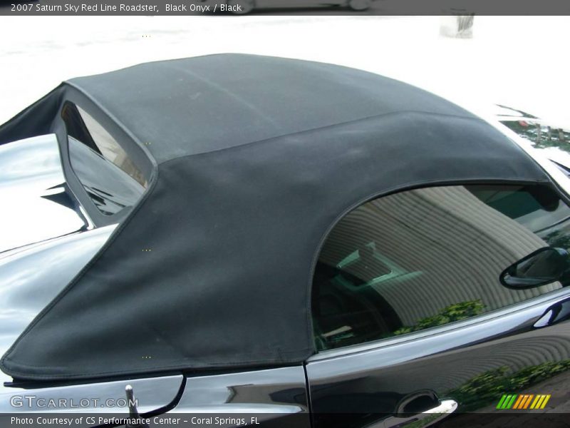 Black Onyx / Black 2007 Saturn Sky Red Line Roadster
