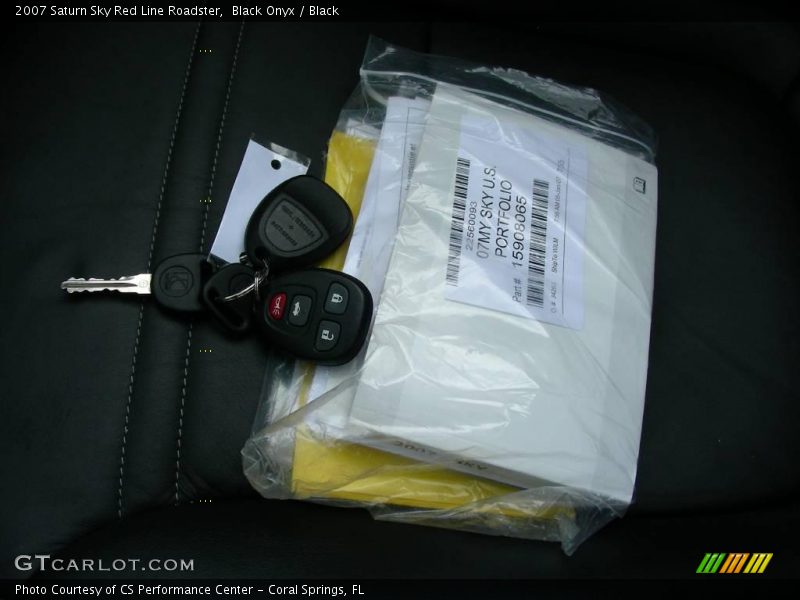 Black Onyx / Black 2007 Saturn Sky Red Line Roadster