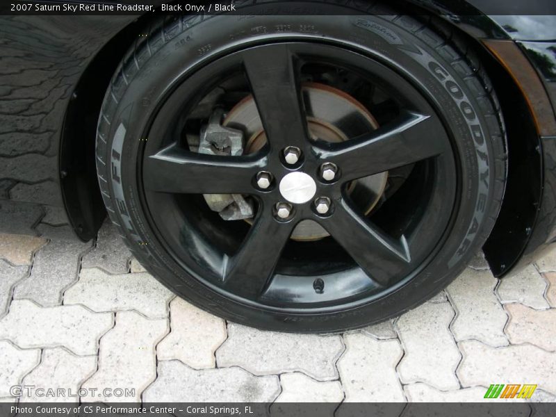 Black Onyx / Black 2007 Saturn Sky Red Line Roadster