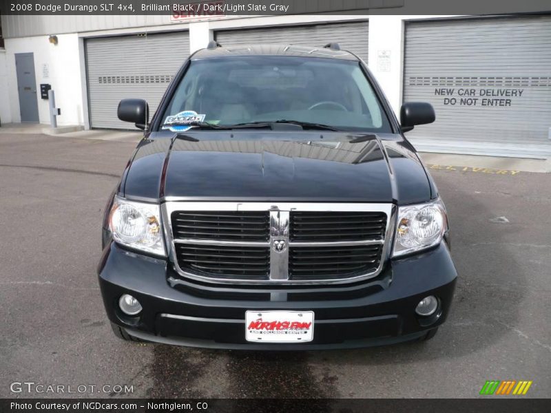 Brilliant Black / Dark/Light Slate Gray 2008 Dodge Durango SLT 4x4